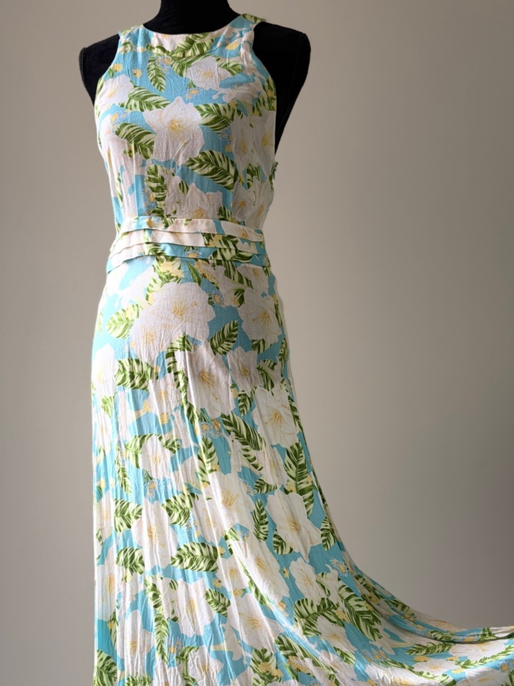 Farm Rio Racerback Floral Print Maxi Dress - Picture 1 of 12
